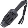Нож CIVIVI Fixed Blade Elementum D2 Steel Black Stonewash Handle G10 Black C2105A