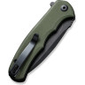 Складной нож CIVIVI MINI PRAXIS Blackwash сталь D2, рукоять OD Green G10 C18026C-1