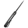 Складной нож CIVIVI ODIUM Black сталь D2, рукоять Black G10 C2010E